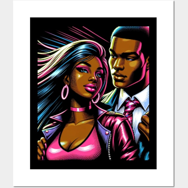 Black Love Matters Wall Art by Cun-Tees!